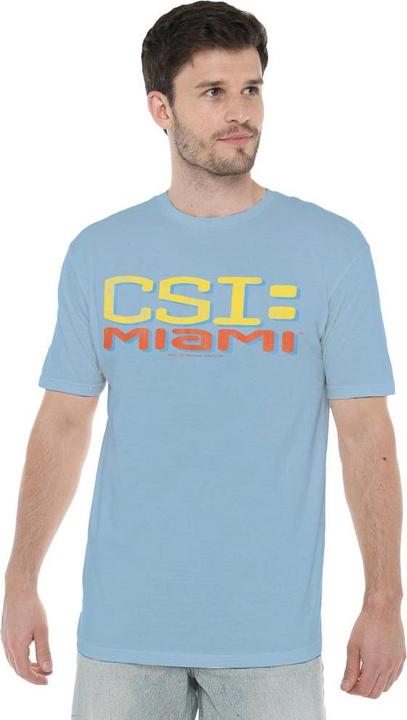 Immagine prodotto CSI: Miami Maglietta Logo Effetto Invecchiato Uomo (3XL)