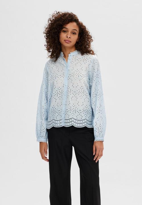 Image du produit Selected Femme Broderie Anglaise Chemise (38)