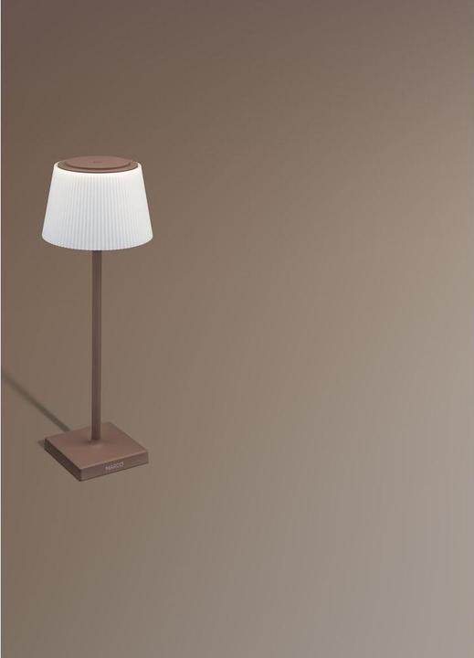 Produktbild Century LED Tischlampe MARGO corten 4W 3000K Dimm. IP54 (200 lm)