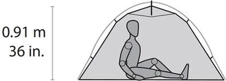 Actual product image Msr Hubba NX (Dome tent, 1.12 kg, 1 person)