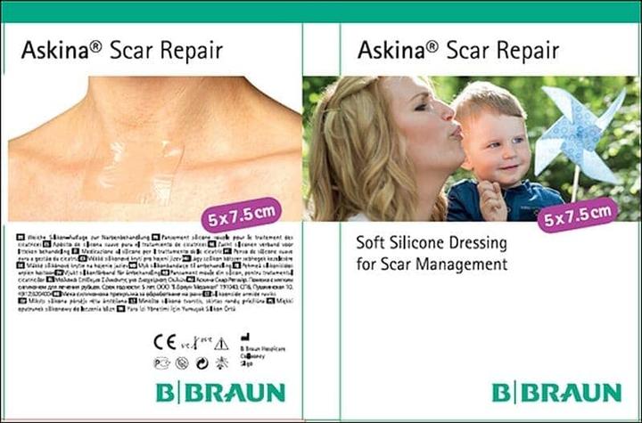 Produktbild Askina Scar repair Silikon Narbenpflaster  5xcm (5 x)