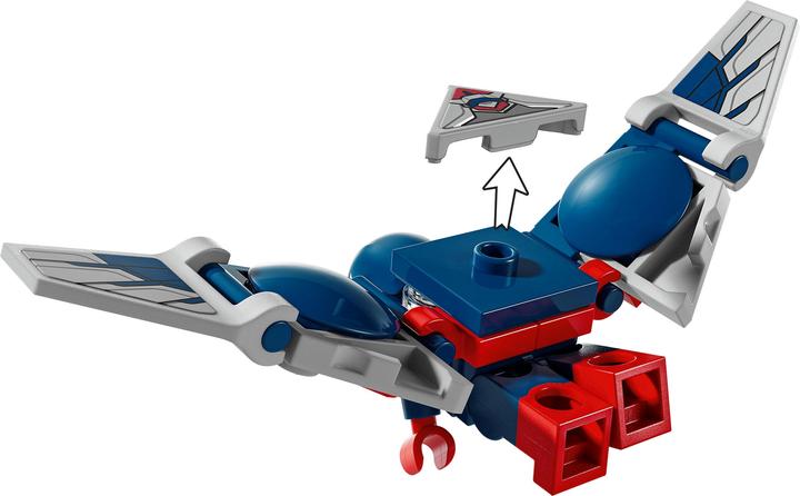 Image du produit LEGO Showdown zwischen Captain America und Red Hulk (76292, LEGO Marvel)
