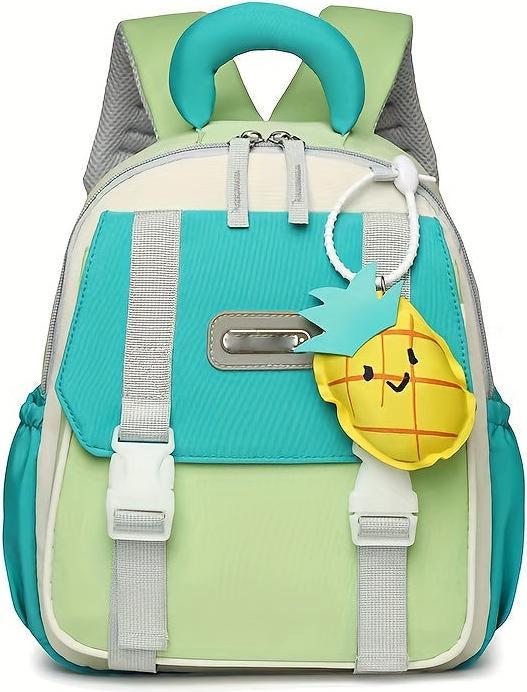 Actual product image Only-Bags.Store Casual Fashion Colour Clashing Knapsack with Adjustable Strap and Large Capacity, Zip Up, Fruit