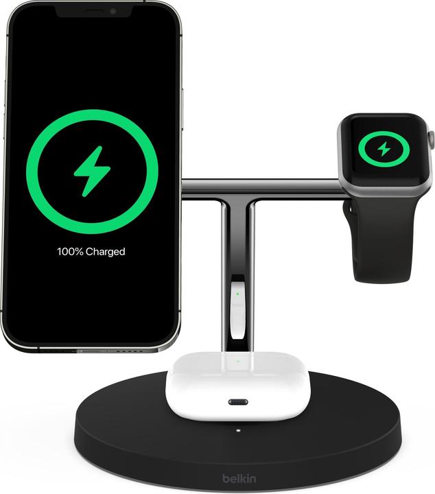 Produktbild Belkin Boost Charge Pro 3in1 Charger Qi2 (15 W)