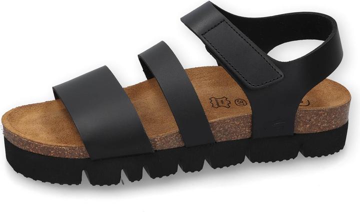 Actual product image Camel Active Sandale Nappa SCHWARZ (39)