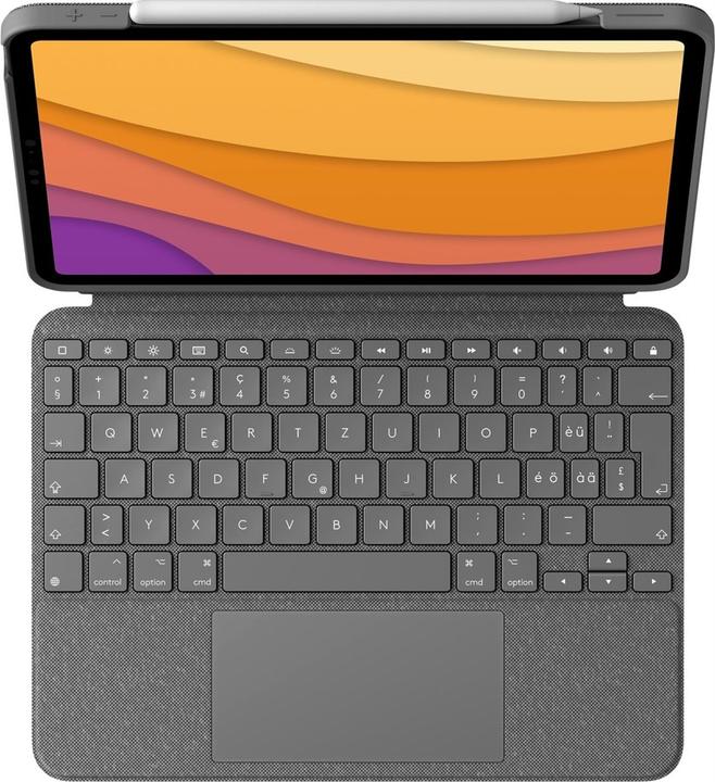 Produktbild Logitech Combo Touch (CH, iPad Air 2020 (4. Gen), iPad Air 2022 (5. Gen))