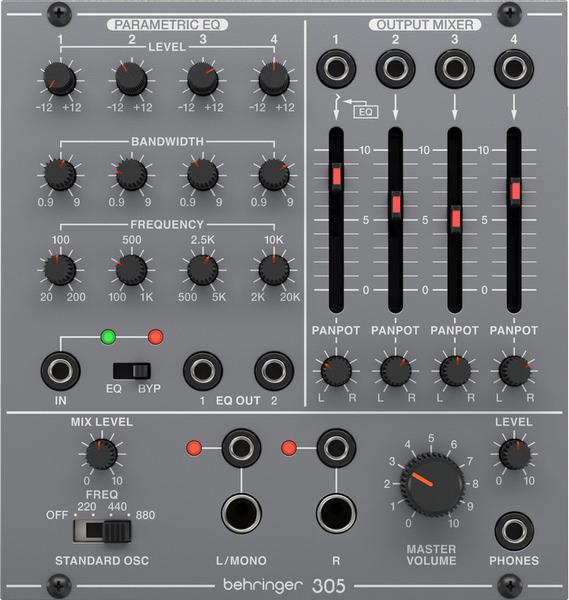 Produktbild Behringer System 100 305 EQ/Mixer/Output