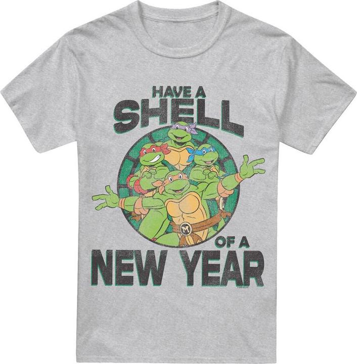Immagine prodotto Teenage Mutant NT Shell Of A New Year Maglietta Uomo (S)