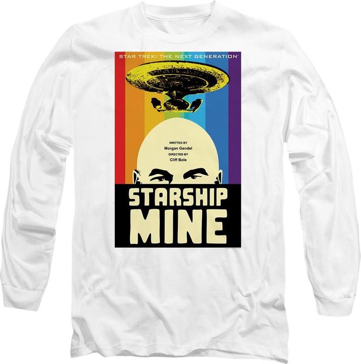 Actual product image Unisex Adult The Next Generation Season 6 Episode 18 T-Shirt (XXL)