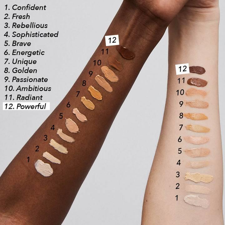 Actual product image Baseofsweden THE BASE foundation #powerful 35 ml (Brown)