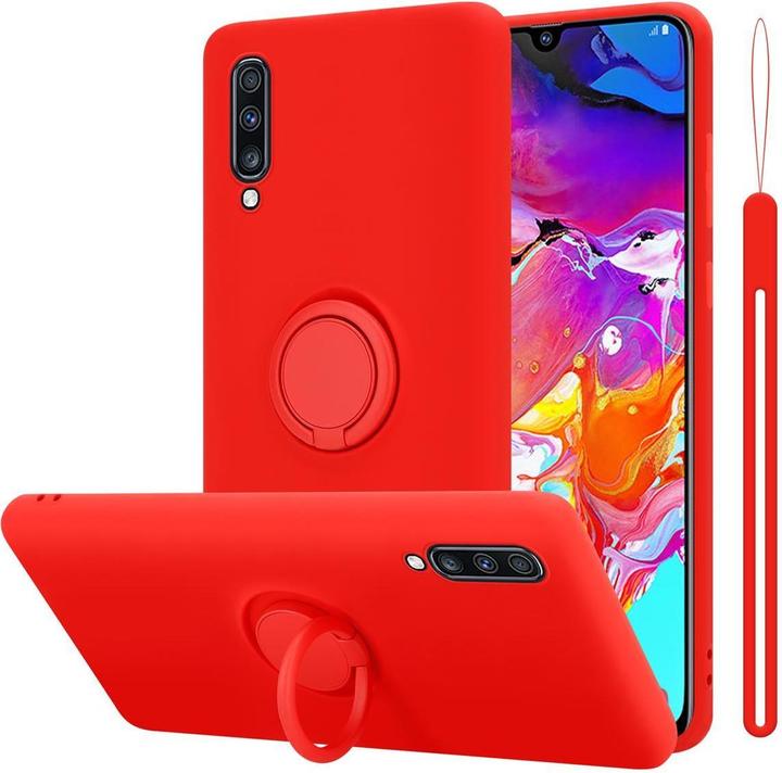 Produktbild Cadorabo TPU Liquid Ring Silicone Case Hülle (Samsung Galaxy A70S, Samsung Galaxy A70)