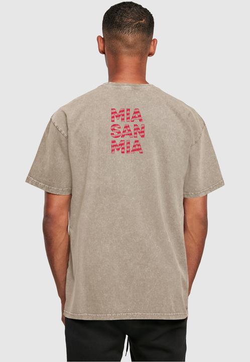 Image du produit FC Bayern München Logo Red Acid Washed Heavy Oversize Tee - 115139 (XXL)