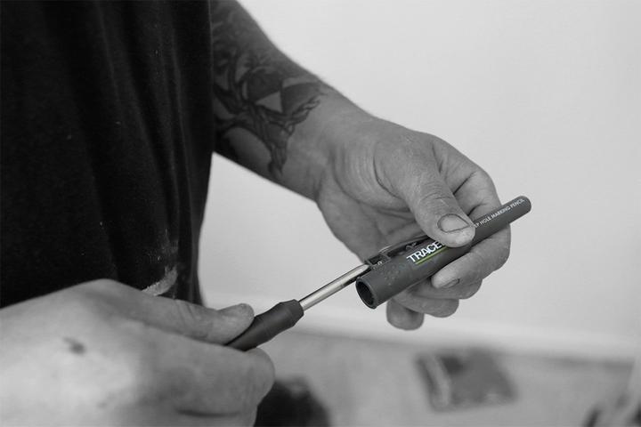 Immagine prodotto Tracer ADP2 Deep Hole Marker Bleistift + Halter (2.80 mm, 2B, 1 x)
