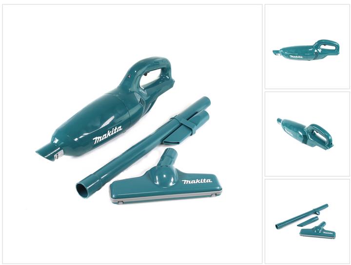 Makita CL 106 FDZ 10,8V Li-ion Aspirateur à batterie vert Solo incl. buses sans batterie & chargeur