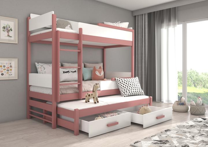 Immagine prodotto ADRK Furniture Letto a castello triplo QUEEN 200x90 (200cm x 90cm)