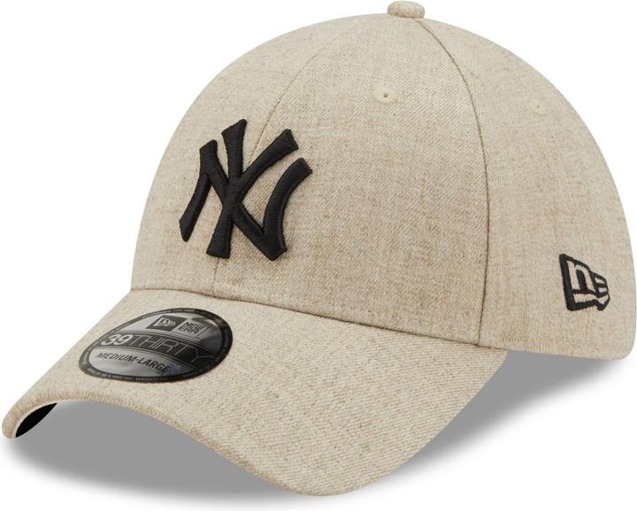 Actual product image New Era 39Thirty Cap - New York Yankees heather beige (XL)