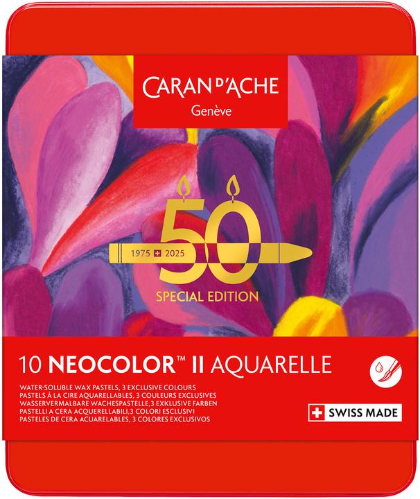 Image du produit Caran d'Ache Neocolor II (Multicolore, 10 x)
