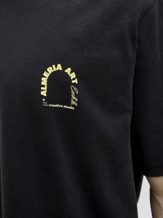 Produktbild Jack & Jones Rückenprint Rundhalsausschnitt T-shirt T-shirt (S)