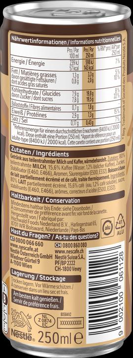 Immagine prodotto Nescafé Iced Coffee Cappuccino 12x250ml (12 x 25 cl)