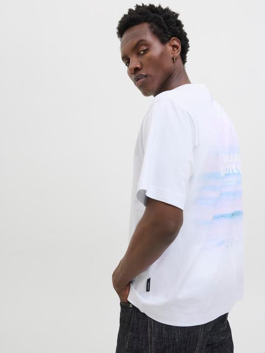 Produktbild Jack & Jones Gedruckt Rundhalsausschnitt T-shirt T-shirt (M)