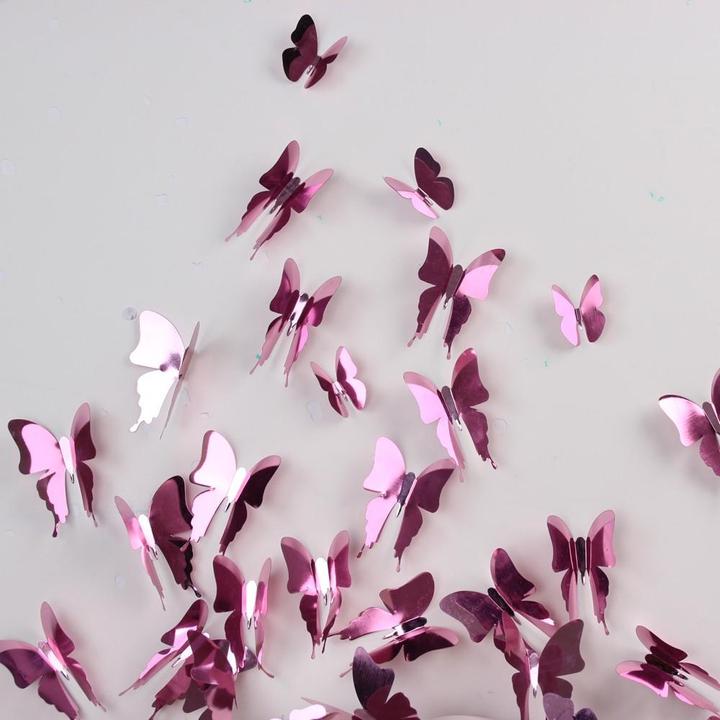 Actual product image Walplus Butterflies (9 x 9.5 cm)