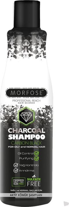 Morfose Charcoal Shampoo Carbon Black 500ml (500 ml)