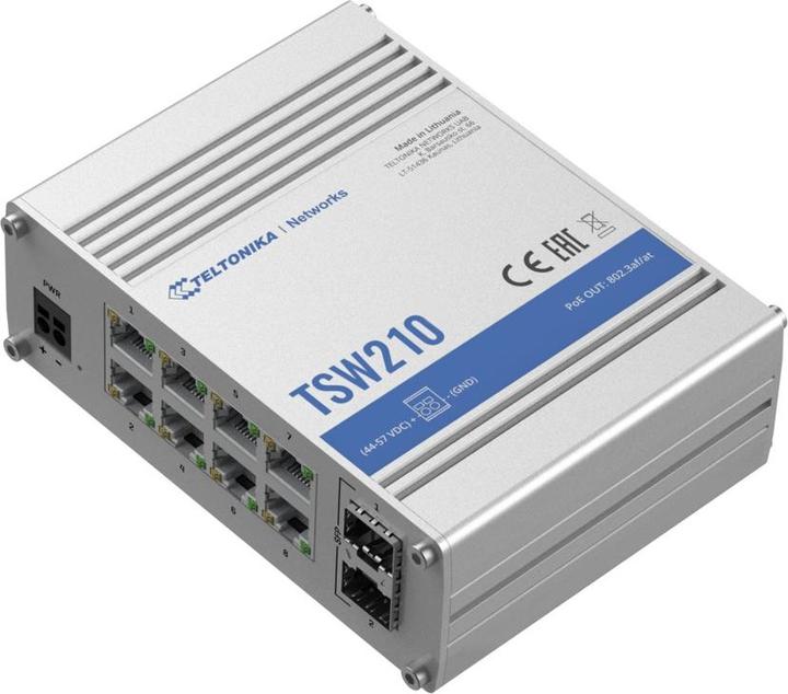 Teltonika TSW210 8-port switch (10 Ports)