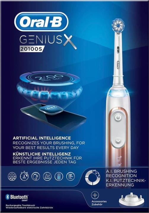 Image du produit Oral-B Le génie X avec l'intelligence artificielle (Brosse à dents oscillo-rotative)