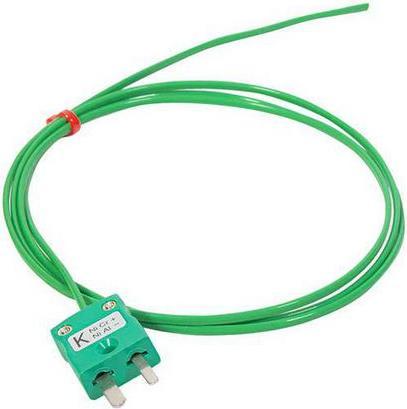 Produktbild RND Thermoelement mit Mini-Stecker, hermetisch abgedichtet, 1 m 260°C Typ K (1 m)