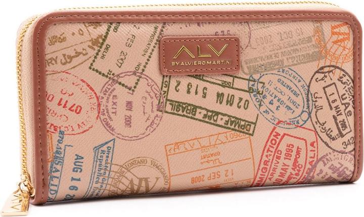 Produktbild ALV by Alviero Martini **Geldbörse Damen Modell Postkarten - 100% Polyurethan** - 20.0 X 10.0 X 2.5 Cm