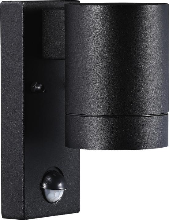 Nordlux Tin Maxi, Applique murale avec capteur, noir (GU10, IP54)