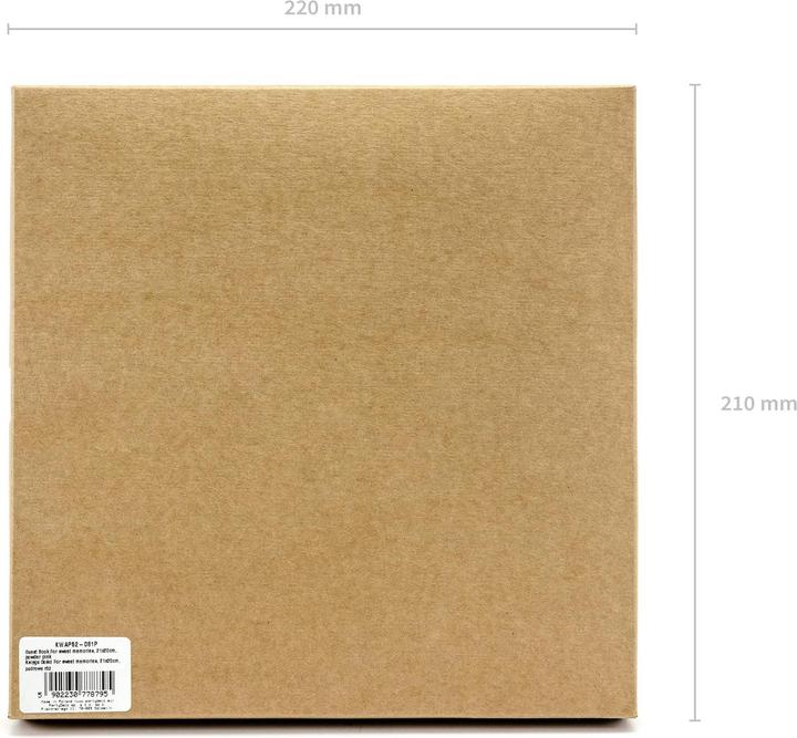 Image du produit Partydeco Livre d'or For sweet memories 20.5 x 20.5 cm, Rose/or (20,5 x 20,5 cm)