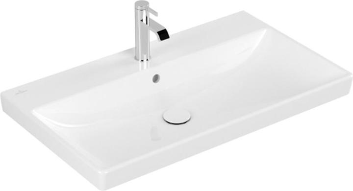 Immagine prodotto Villeroy & Boch Lavabo Mbel Avento 80 cm bianco con rivestimento CeramicPlus 415680R1 (470 mm, 800 mm)