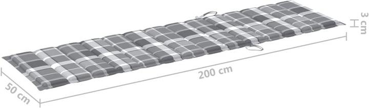 Actual product image VidaXL Hayder (200 x 50 x 3 cm)