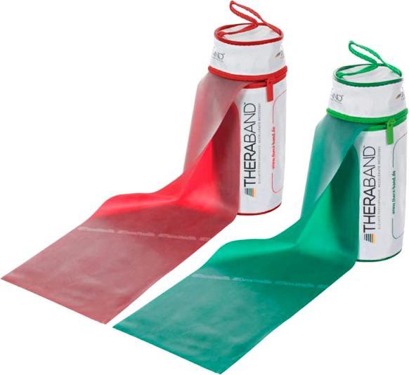 Image du produit TheraBand 2.5m en sachet Set de 2 (léger) (2.50 m, Moyen)