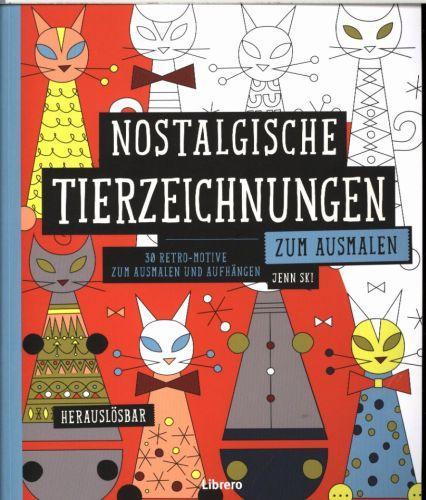 Immagine prodotto Nostalgische Tierzeichnungen zum Ausmalen (Tedesco, Collettività, 2015)
