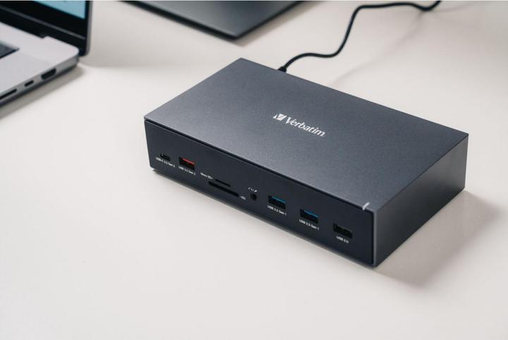 Produktbild Verbatim USB-C Pro Docking Station 17 Port CDS-17 (USB-C, 17 Ports)