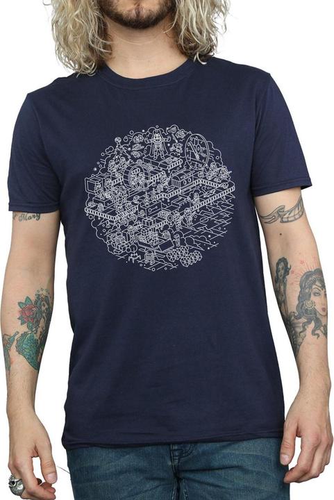 Produktbild Star Wars Christmas Death Star TShirt (L)