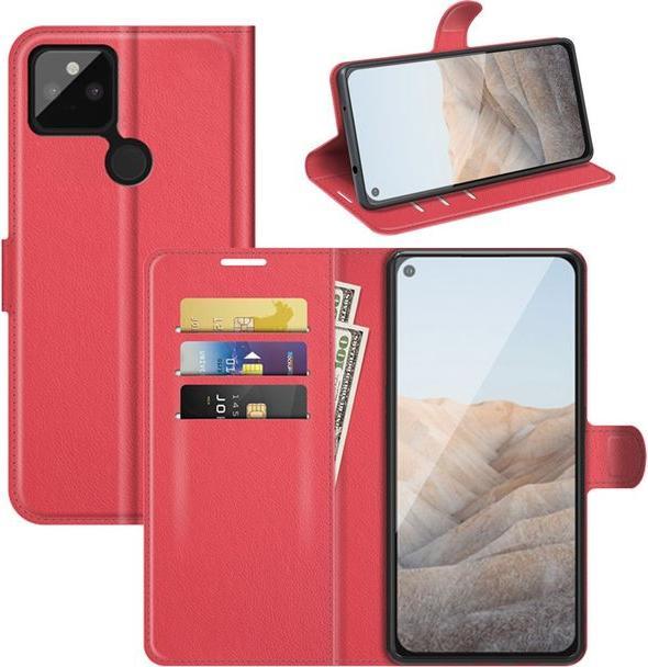 Productafbeelding MU Classic Litchi Leren Boekomslag Serie (Google Pixel 5a)
