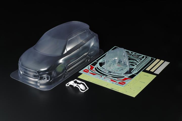 Actual product image Tamiya 1/10 Suzuki Swift Sport Body Parts Set