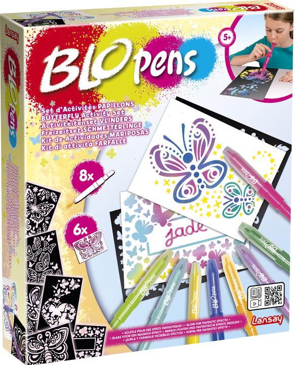 Blopens Butterflies Spray Pen Set