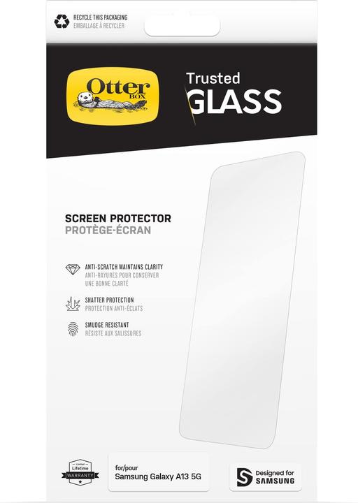 Actual product image OtterBox Trusted Glass (1 Piece, Samsung Galaxy A13 5G, Samsung Galaxy A13)