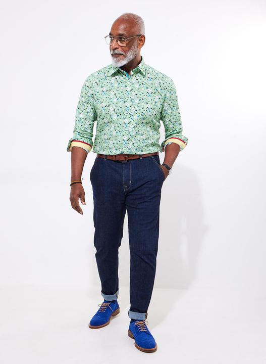 Actual product image Joe Browns Summer Ditsy Floral Long Sleeve Shirt (XL)