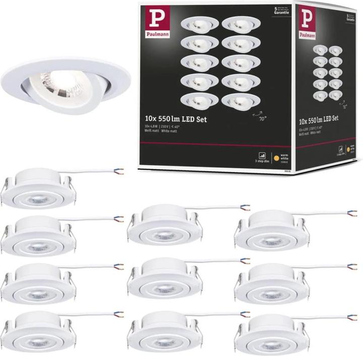 Image du produit Paulmann Luminaires encastrés (450 lm)