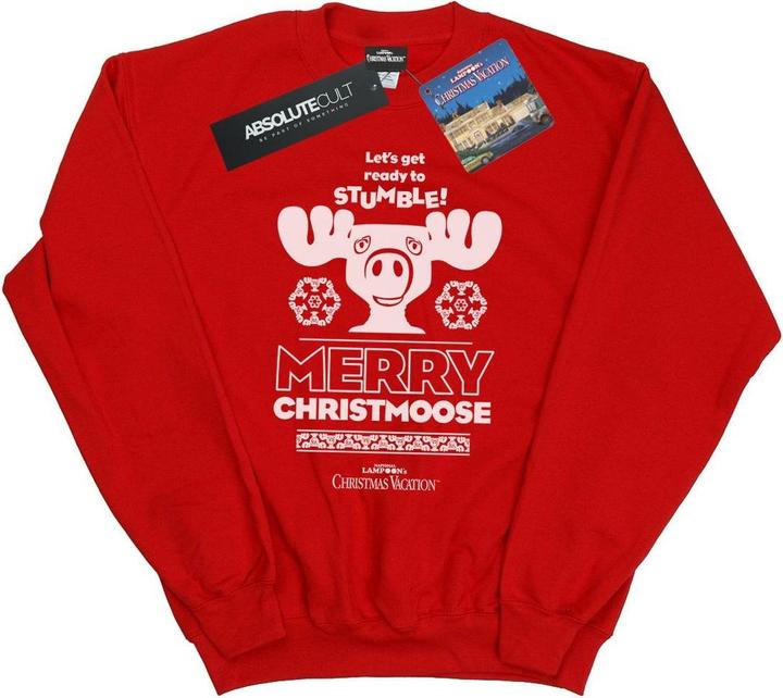 Immagine prodotto National Lampoon´s Vacation National Lampoon's Christmas Vacation Merry Christmoose Felpa Uomo (S)