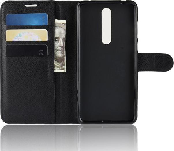 Produktbild MU Classic Litchi Leder Bookcover Series (Nokia 3.1 Plus)
