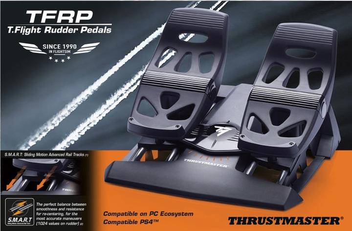 Image du produit Thrustmaster TFRP T. Pédales de direction de vol (PS4, Xbox One S, PC, Xbox One X)