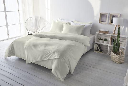 Immagine prodotto Living Home Uni raso (Set di biancheria da letto, 240 x 240 cm, 65 x 100 cm)