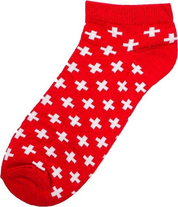 Immagine prodotto TopSpirit Sneaker Socks Red (confezione da 3, 31 - 34)