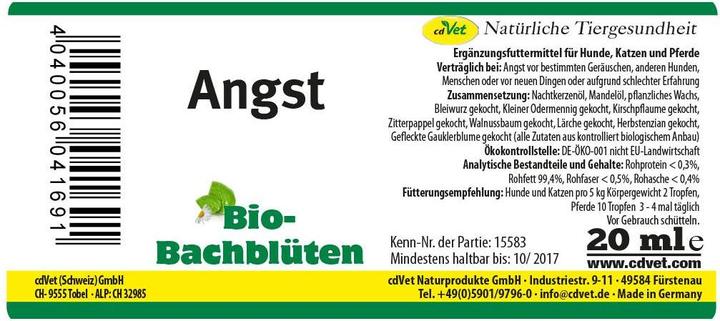 Image du produit cdVet Fleurs de Bach biologiques (1 pcs, 60 g)